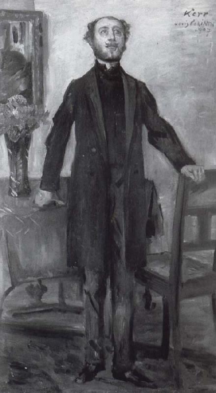 Lovis Corinth Portrat Alfred Kerr oil painting image